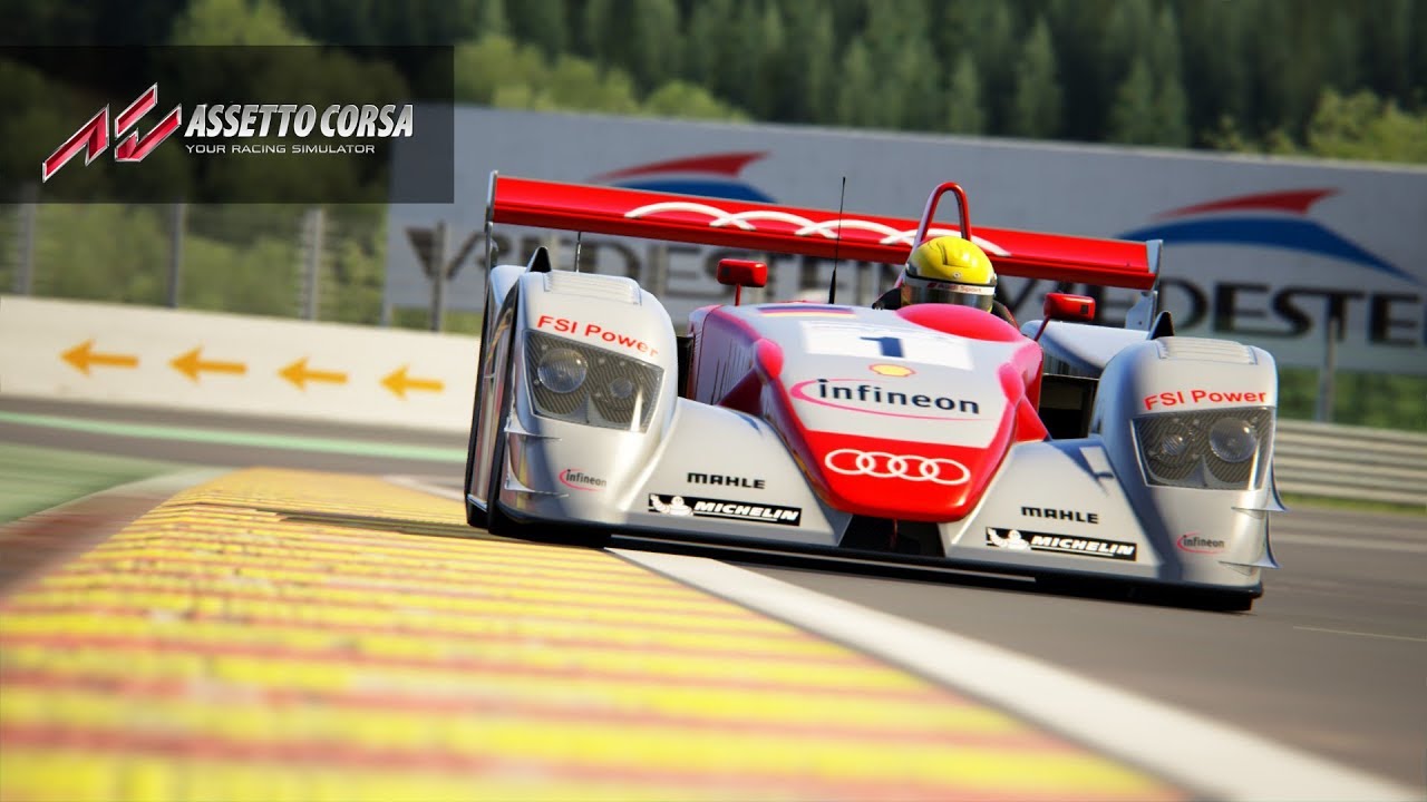 Assetto Corsa Audi R8 LMP vs. Spa-Francorchamps - YouTube