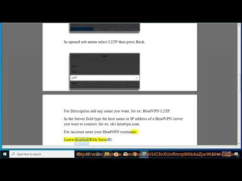 Set up HeadVPN