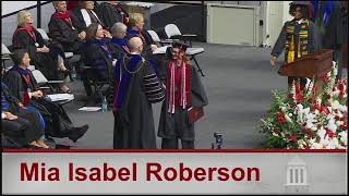2026 Spring Commencement - C&IS, Education | The University of Alabama