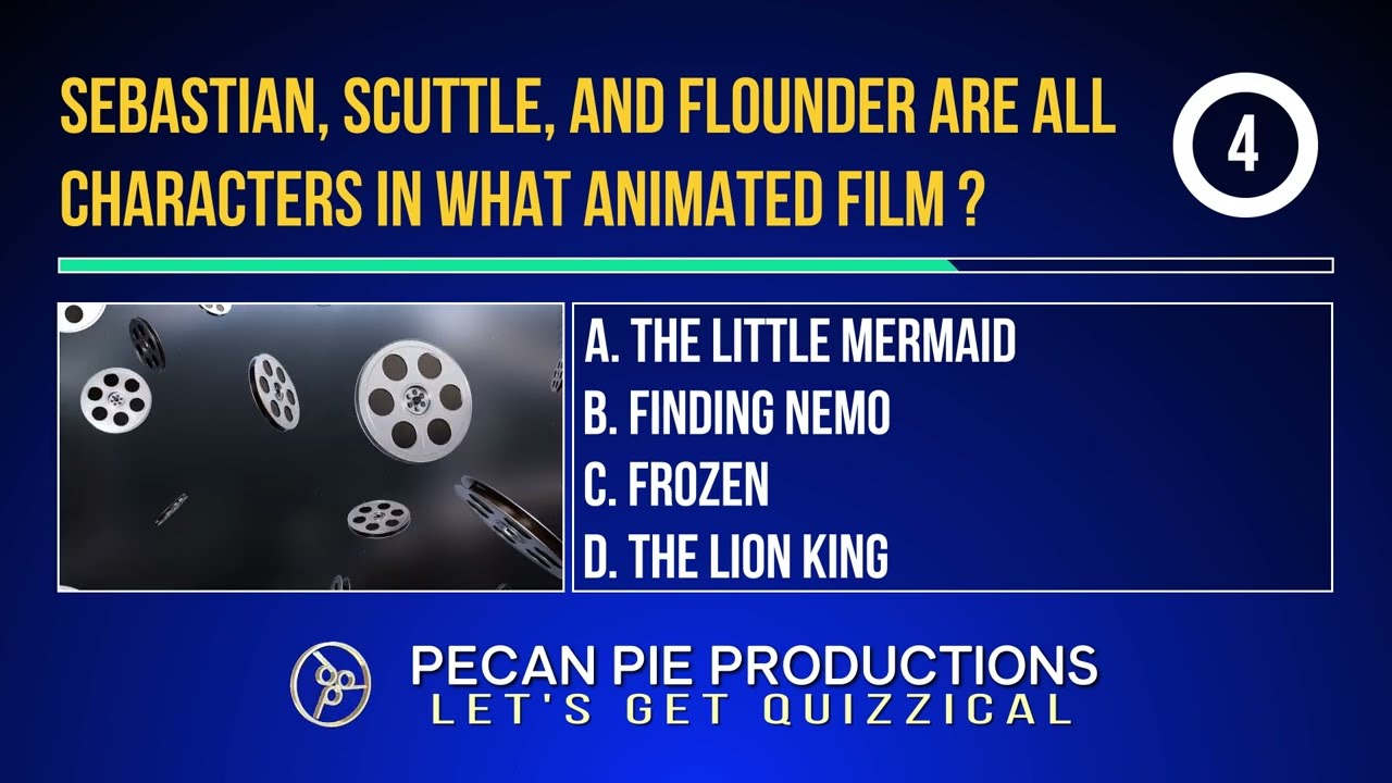 Pecan Pie Productions • Let's Get Quizzical • May Trivia 3