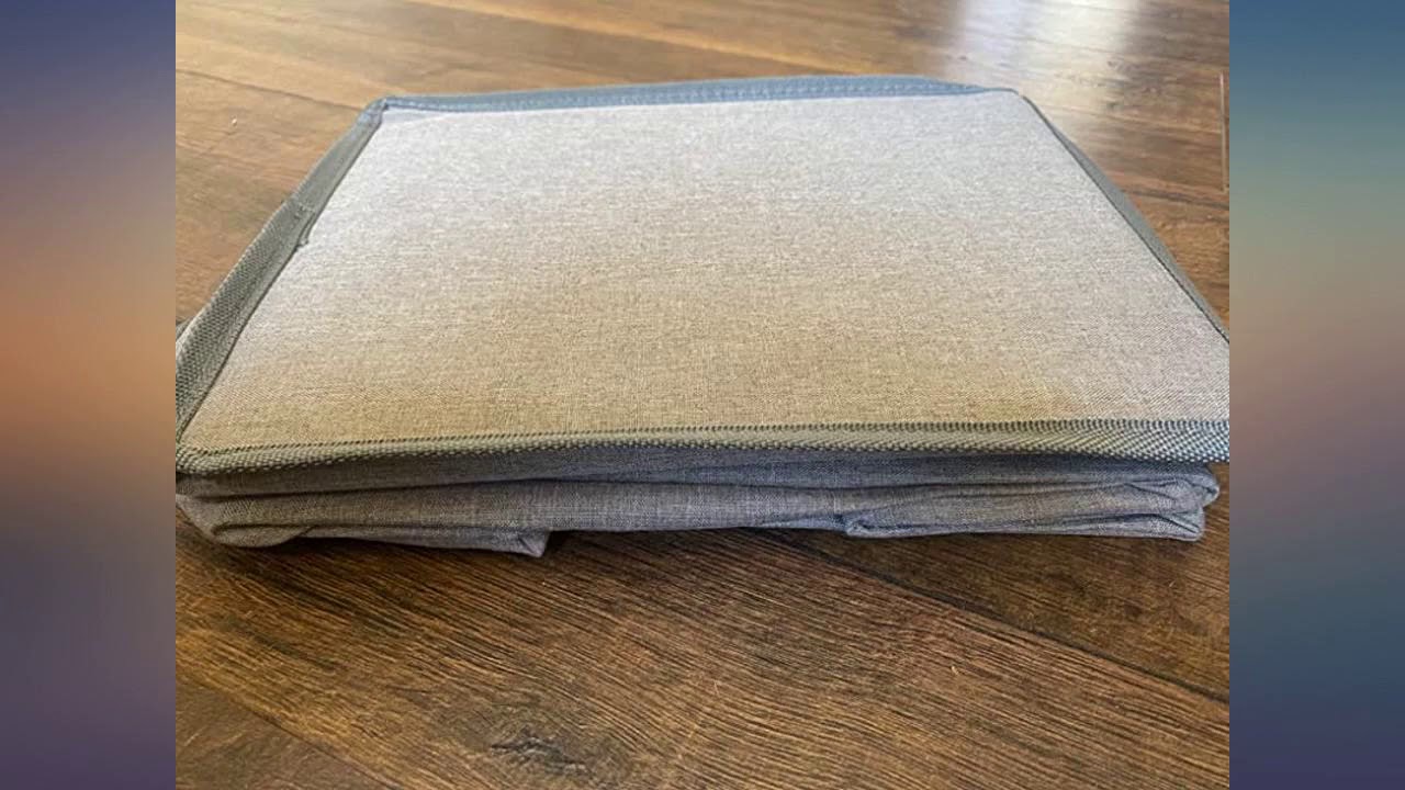 YOOFAN Collapsible Storage Bins with Lid - Sturdy Rectangle Storage Baskets review