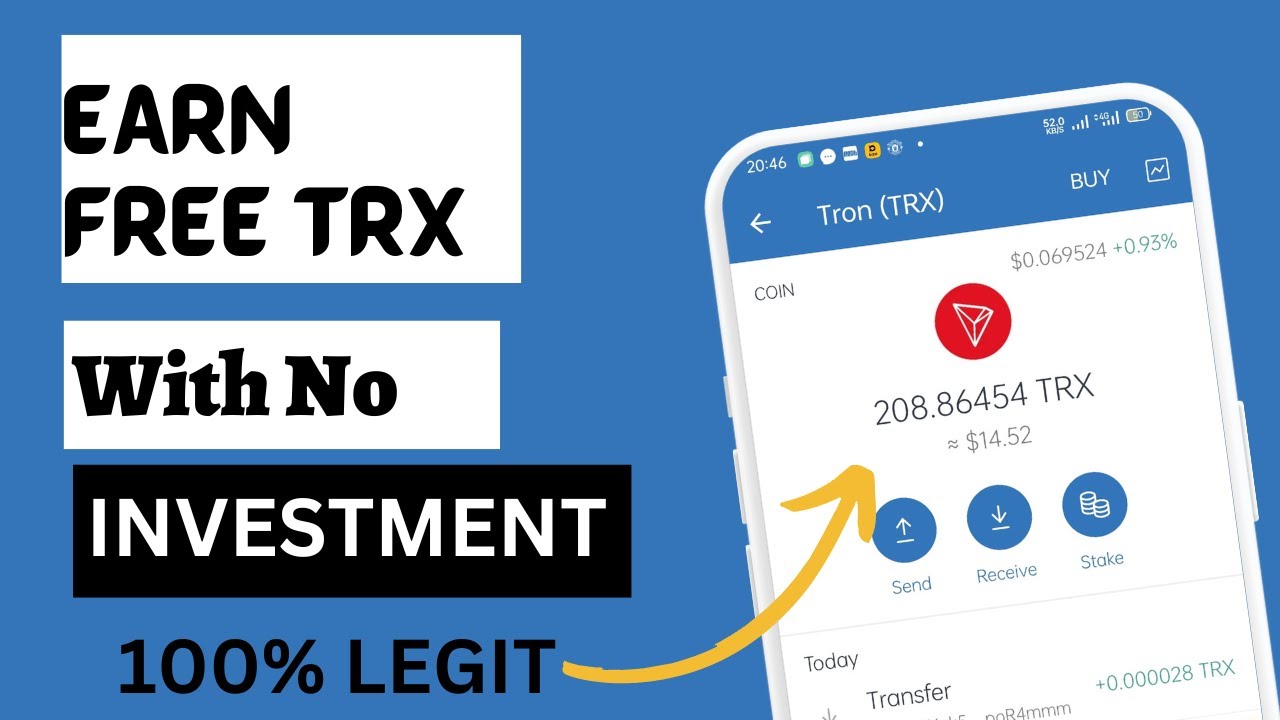 Earn Free Tron Crypto: Claim up to 30TRX Every Hour! (tronpick.io review)