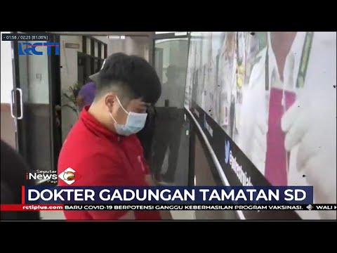 Dokter Gadungan Lulusan SD Tipu 8 Orang Wanita Ditetapkan Jadi Tersangka - SIP 28/12