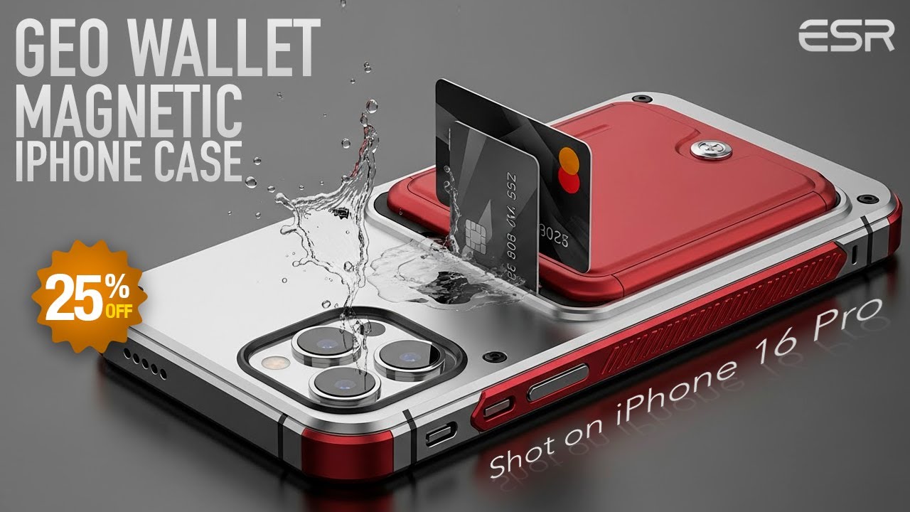 iPhone 16 Pro Case and Smart Wallet: Shot on iPhone 16 Pro!