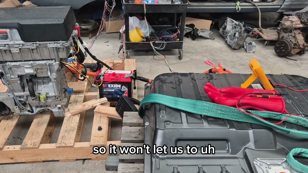 Nissan Leaf Gen3 Motor Bench Test