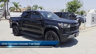 2026 Chevrolet Colorado Trail Boss Crew Cab Van Nuys San Fernando Valencia Los Angeles Glendale