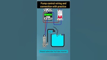 how to connect float switch to single phase pump || Pump control wiring with practice || Practical