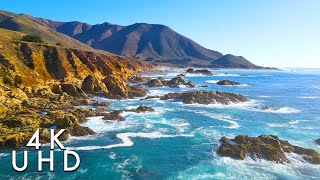 Fly The California Coast  4K Drone Video Ultra HD