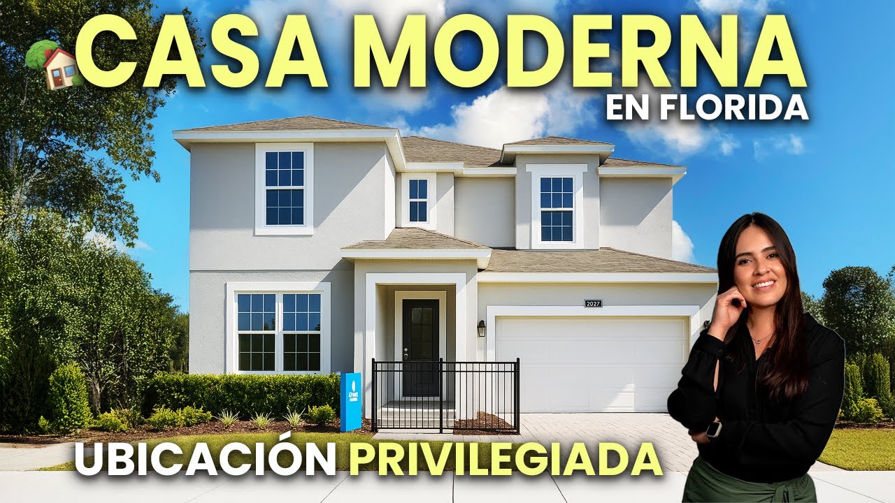 Tour completo casa Nueva en Orlando Fl 🏡 | Ubicacion Privilegiada | NO CDD | Luxury