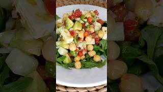 ❇️Ensalada de garbanzos fácil y rápida de preparar.