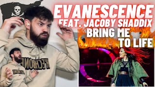 THE END GOT ME! 😭 Evanescence Feat. Papa Roach - Bring Me To Life 2023 | REACTION