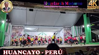 Auténtico HUAYLARSH MODERNO. Conjunto Virgen de Lourdes de Huancayo. #huancayo