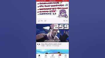 If I find anything Jojo related the video ends