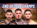 Predicting EVERY UFC Champion at the End of 2026