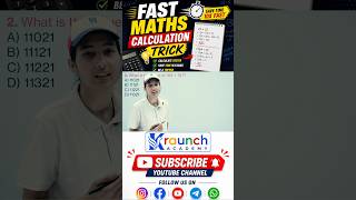 Fast Maths Calculation Trick #shorts #maths #easytrick #calculation #exam