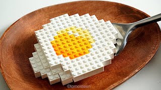 Lego Breakfast with Super Mario  Lego In Real Life 14 / Stop Motion Cooking & ASMR