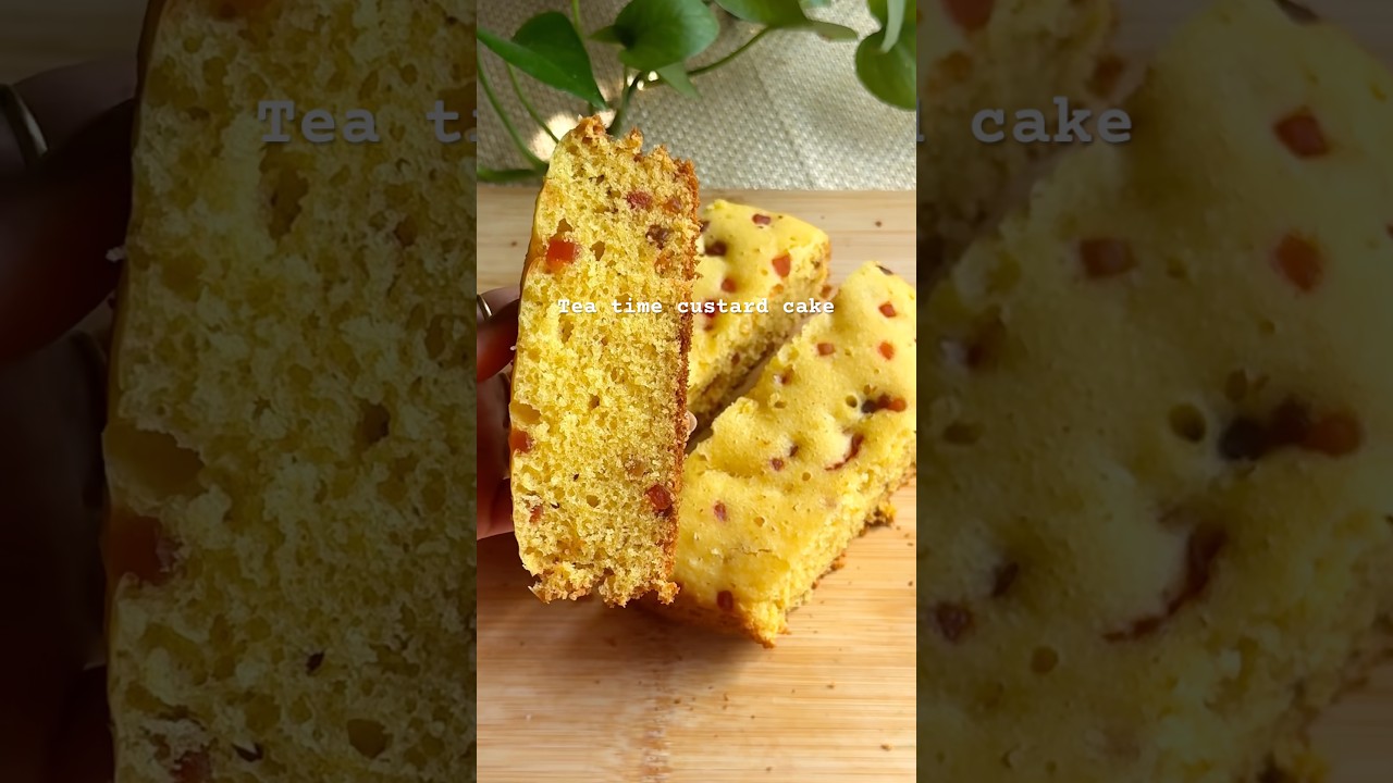 Custard cake #recipe#trending #viral#food #cake#explore#fyp #itiandmumma #custardcake#ytshorts
