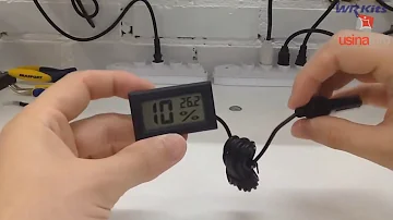 Como funciona higrômetro analogico?