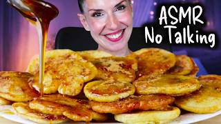 ASMR Greek Honey Pancakes 🥞🍯 No Talking Eating Sounds screenshot 3