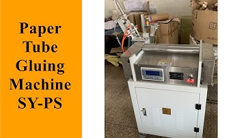 Paper Tube Core Gluing Machine SY-PS(Composite Can Lids Cover)