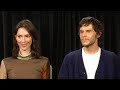 The Beauty: Evan Peters and Rebecca Hall React to Gore and 'a Lot of Goo' (Exclusive)