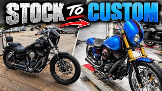 I Took a Stock 2014 Dyna Street Bob and Made It Mine