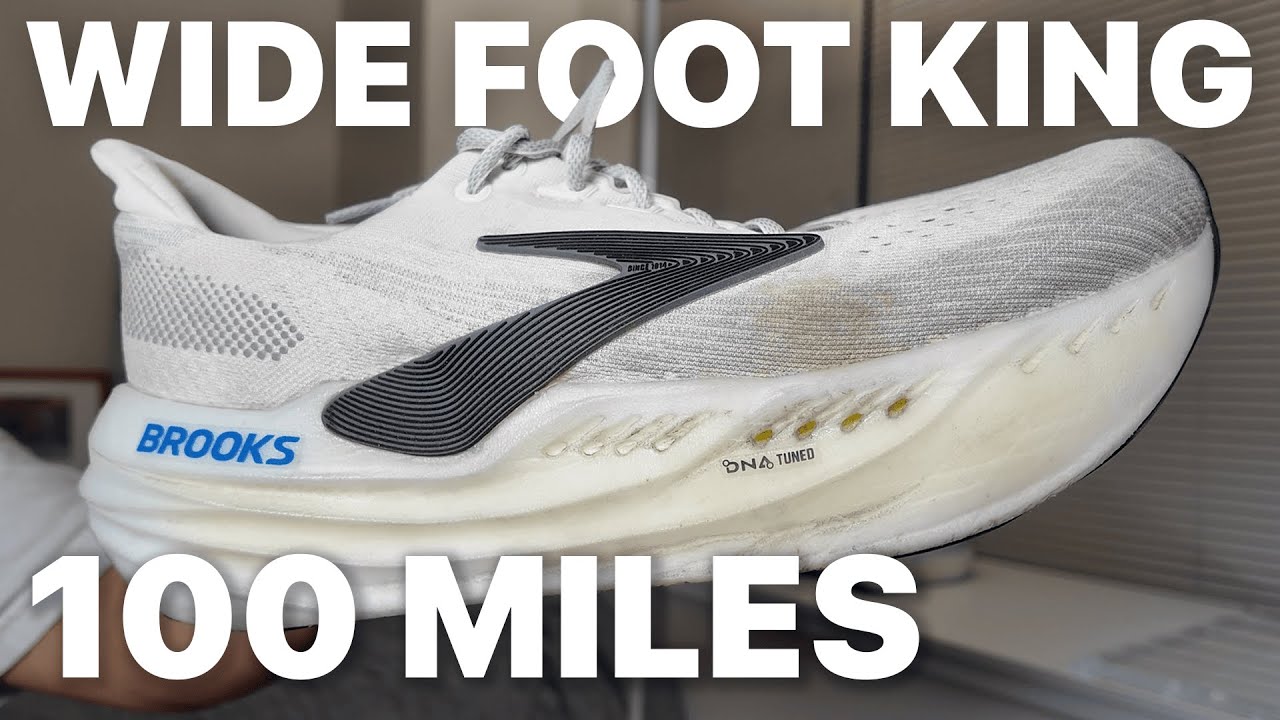 Brooks Glycerin Max Review After 100 miles - Best Running Shoes for Wide-Foot Heavy Runner