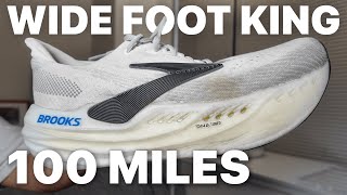 Brooks Glycerin Max Review After 100 miles - Best Running Shoes for Wide-Foot Heavy Runner