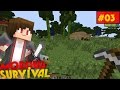 Minecraft Modded Survival Ep #3 - Mining!