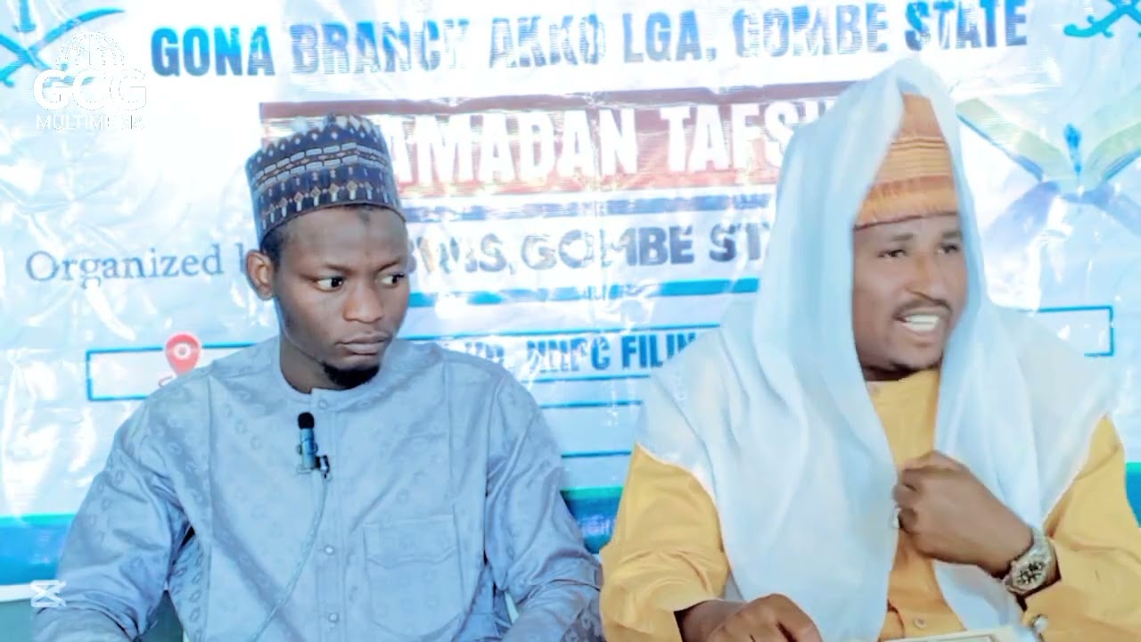 Ramadan tafsir day 12 tare da sheikh Mu'awuyya M. Bello daga Tunfure Gombe state jibwis chapter 