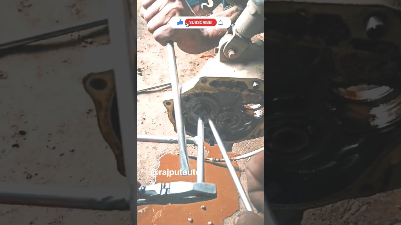 Activa gearbox bearing remove 