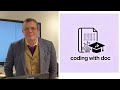 Beginner Python - Lesson 2 - Coding with Doc