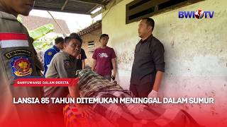 85-YEAR-OLD SENIOR FOUND DEAD IN WELL