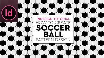 How to Create Soccer Ball Repeating Pattern Design in Adobe InDesign