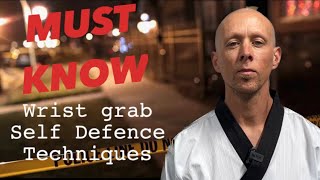 MUST KNOW Self Defence Techniques from wrist grab attacks with @endurancemartialartsaus