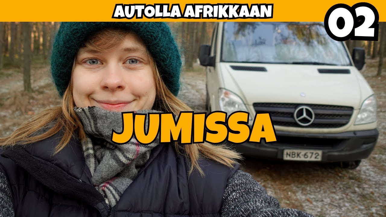 EI PITKÄLLE PÄÄSTY ENNEN KU JÄÄTIIN JUMIIN 🚐🥲 vanlifea iskän kanssa
