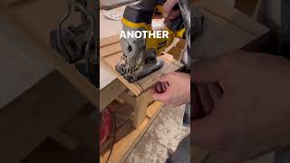 Insane technique with jigsaw 🤯🤯🤯🤯🤯🤯🤯#diy #carpentry #woodworking #viral #skillbuilding #tips