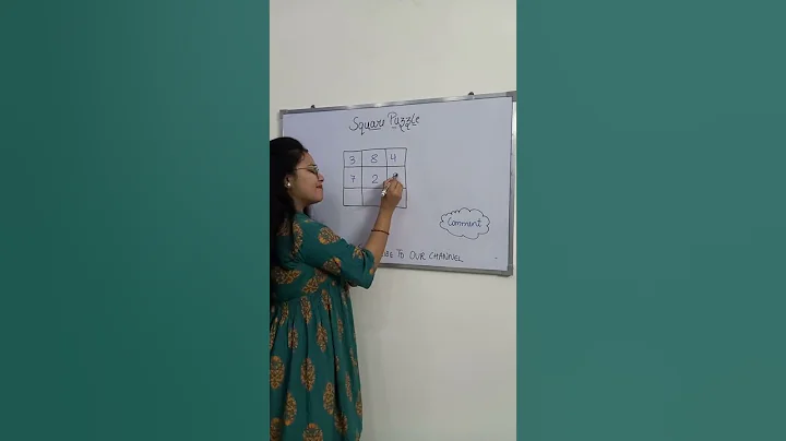 Brain Exercise | Puzzle 203 | Square Puzzle | Find the missing number | #shorts #youtubeshorts #Math