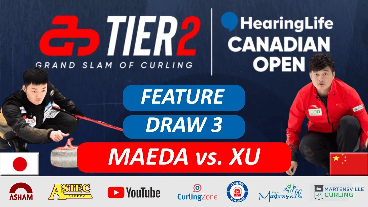 FEATURE: Takumi Maeda vs. Xiao Ming Xu - Draw 3 - Grand Slam Canadian ...