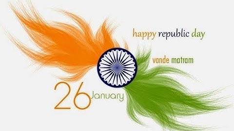Happy Republic Day wishes greetings video 2019 animation Whatsapp status video- 26th January