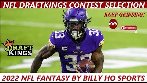 NFL DFS | DraftKings | Contest Selection
