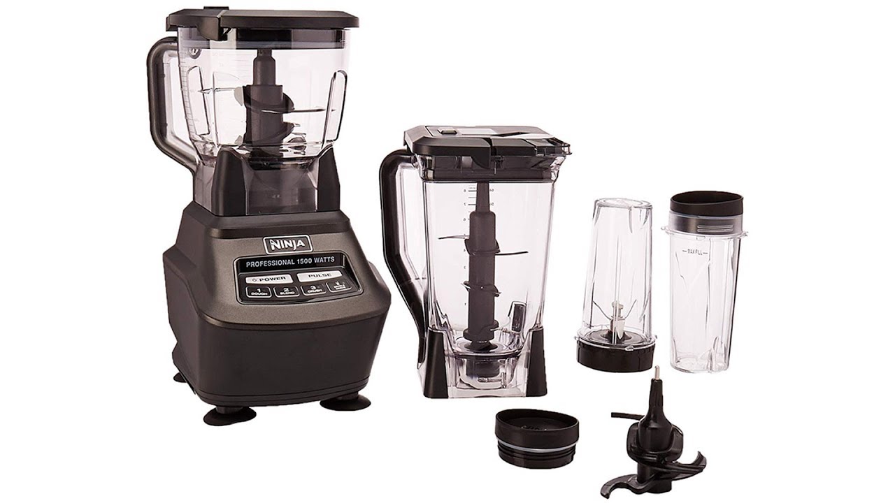 Best blender | Ninja Mega Kitchen System | BL770 Blender Food Processor | with 1500W Auto iQ Base