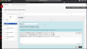 Creating and Submitting your ePortfolio (and Reflection)