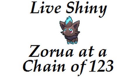 Road to 100 shinies on X/AS #45 LIVE SHINY ZORUA AT A DEXNAV CHAIN OF 123!!!