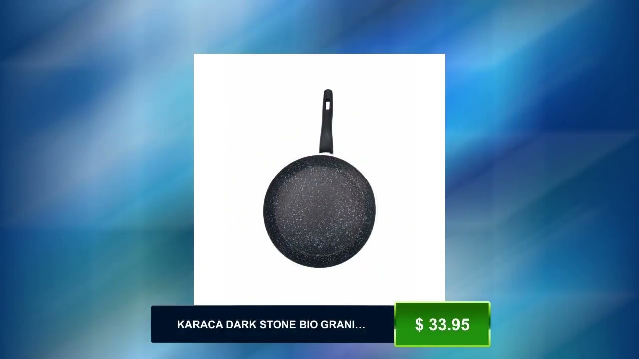 KARACA DARK STONE BIO GRANIT 30 CM TAVA -Frying Pan