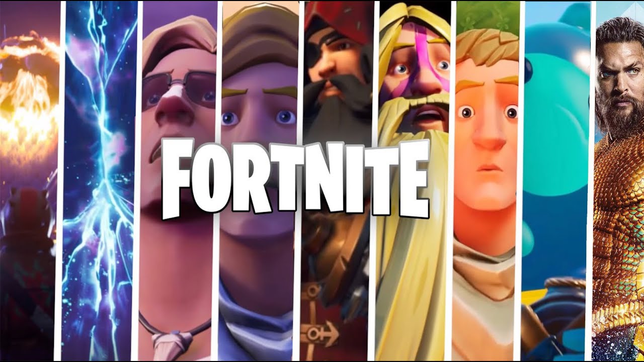 ALL FORTNITE CINEMATIC TRAILERS SEASONS 113 YouTube