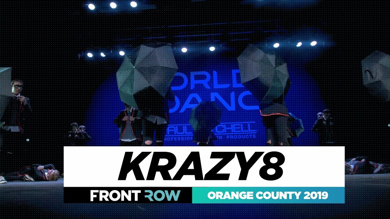 Krazy8 | FRONTROW | Team Division | World of Dance Orange County 2019 | #WODOC19 dancers boutique