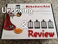 Unboxing and REVIEW!!! KitchenAid Fresh Prep Slicer/Shredder Attachment Does it Work? (045)