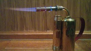 LENK MFG.COMPANY Vintage Alcohol Blotorch Soldering torch lötlampe Blowlamp Soplete Blow torch