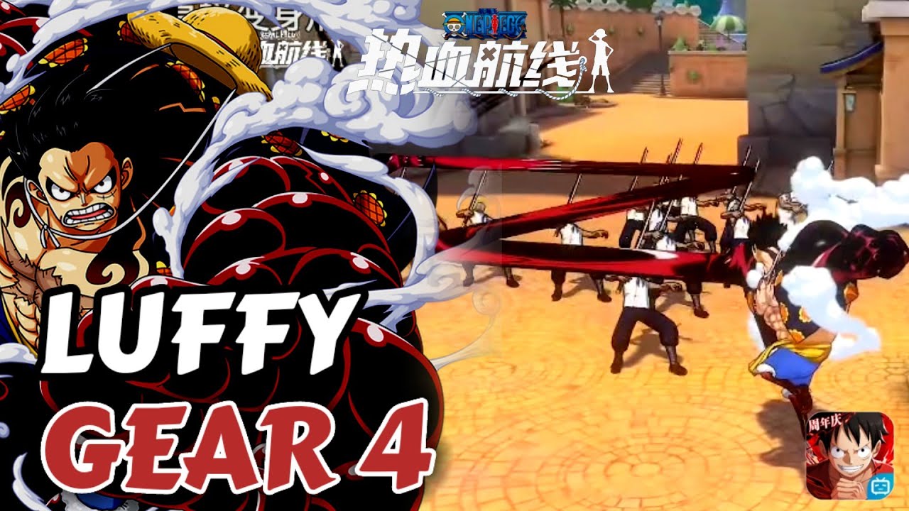 One Piece Fighting Path - Damage Comparison 🔥 Luffy Gear4